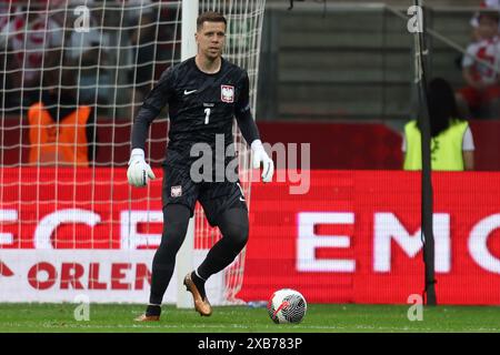 Wojciech Szczesny von Polen während des Internationalen Freundschaftsfußballspiels zwischen Polen und Turkiye am 10. Juni 2024 bei PGE Narodowy in Warschau, Polen Stockfoto