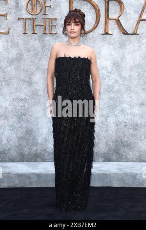 Olivia Cooke bei der Premiere der 2. Staffel der Sky jetzt Serie House of the Dragon im Odeon Luxe Leicester Square. London, 10.06.2024 *** Olivia Cooke bei der Premiere der zweiten Staffel der Sky Now-Serie House of the Dragon im Odeon Luxe Leicester Square London, 10 06 2024 Foto:XS.xVasx/xFuturexImagex Dragon 4806 Stockfoto