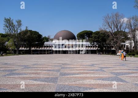 Eröffnung des Planetariums Calouste Gulbenkian in Lissabon, der Hauptstadt Portugals, am 30. April 2022. L entre du Planetarium Calouste Gulbenkian A Stockfoto