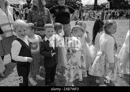 ST. TAG FEST TAG PELZTANZ ZUR FEIER VON WILLIAM JOHN MILLS 1892-1960 Stockfoto