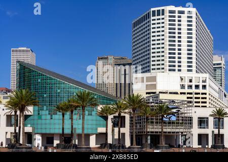 Panoramablick auf das schöne New Orleans, Louisiana, USA. Stockfoto