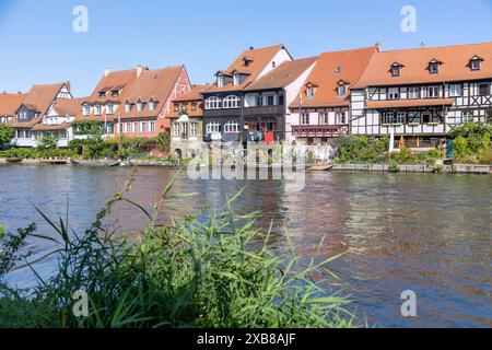 Geografie / Reisen, Deutschland, Bayern, Bamberg, Klein-Venedig, ADDITIONAL-RIGHTS-CLEARANCE-INFO-NOT-AVAILABLE Stockfoto