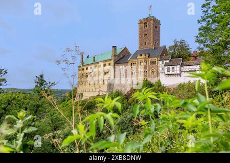 Geographie / Reisen, Deutschland, Thüringen, Eisenach, Wartburg, ADDITIONAL-RIGHTS-CLEARANCE-INFO-NOT-AVAILABLE Stockfoto