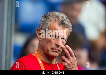 Rom, Italien. Juni 2024. Trainer Jacques Borlee wurde während der Leichtathletik-Europameisterschaften am Dienstag, den 11. Juni 2024 in Rom, Italien, gezeigt. Die Leichtathletik-Europameisterschaften finden vom 7. Bis 12. Juni statt. BELGA FOTO JASPER JACOBS Credit: Belga News Agency/Alamy Live News Stockfoto