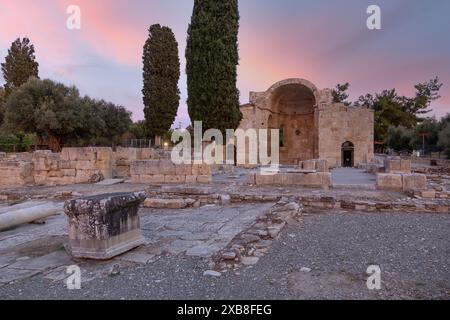 Geographie / Reise, Griechenland, Gortys, Heiligtum der Titus-Basilika, ADDITIONAL-RIGHTS-CLEARANCE-INFO-NOT-AVAILABLE Stockfoto