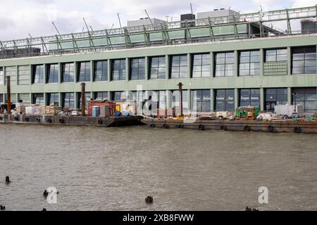 Das Dach des Park Pier 57 in New York, USA Stockfoto