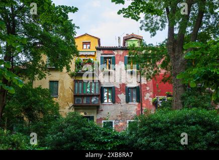 Viale Giuseppe Garibaldi, Castello, Venedig Stockfoto