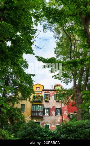 Viale Giuseppe Garibaldi, Castello, Venedig Stockfoto