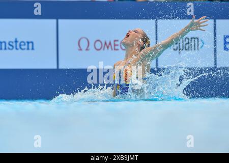 BELGRAD, SERBIEN - 11. JUNI: Bregje de Brouwer aus den Niederlanden, Noortje de Brouwer aus den Niederlanden während des zweiten Tages der Wassersport-Europameisterschaft 2024 am 11. Juni 2024 in Belgrad, Serbien. (Foto: Nikola Krstic/BSR Agency) Credit: BSR Agency/Alamy Live News Stockfoto