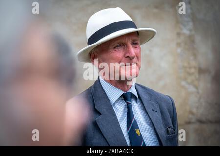 Viscount Henry Montgomery, Enkel des Feldmarschalls Montgomery zum 80. Jahrestag der Landung des D-Day in der Normandie 1944. Stockfoto