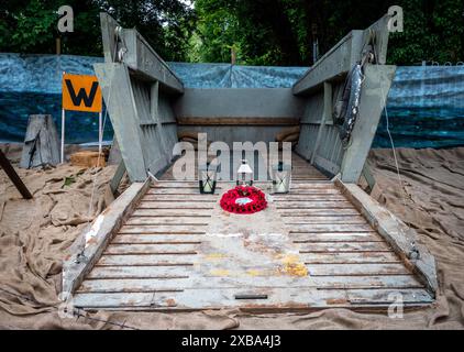 D-Day Landungsboote nahmen an den D-Day Landungen von 1944 Teil, während des 80. Jahrestages des Southwick Revival Events. Stockfoto