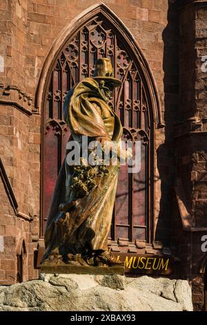 Statue von Roger Conant von Henry Hudson Kitson   Salem, Massachusetts, USA Stockfoto