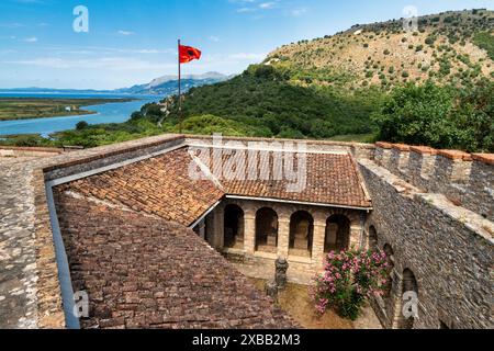 Bild von Butrin, Südalbanien. Stockfoto