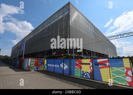 Düsseldorf, Deutschland. Juni 2024. Merkur Spielarena in Düsseldorf am 11. Juni 2024. Foto: Sanjin Strukic/PIXSELL Credit: Pixsell/Alamy Live News Stockfoto