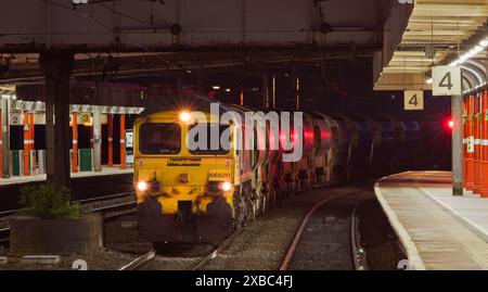 25/05/2013 Lancaster 66520 6Y06 1858 Carlisle YD - Lancaster Schotter für Besitz südlich des Bahnhofs Stockfoto