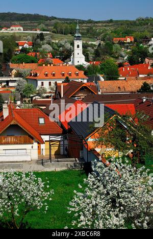 Blick auf Devin, Bratislava, Slowakei Stockfoto