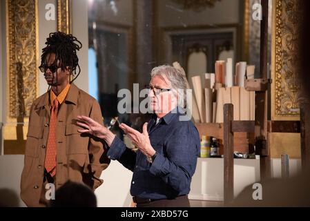 PAUL SMITH PRÄSENTIERT SS2025-SAMMLUNG AUF DER VILAL FAVARD IN FLORENZ FÜR PITTI UOMO #106 COPYRIGHT : ANDREA PAOLETTI PHOTO Stockfoto