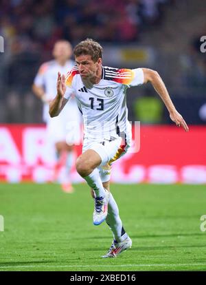 Thomas Müller, Müller, DFB 13 im Freundschaftsspiel DEUTSCHLAND - UKRAINE 0-0 DEUTSCHLAND - UKRAINE in Vorbereitung auf die Europameisterschaft 2024 am 3. Juni 2024 in Nürnberg. Fotograf: Peter Schatz Stockfoto