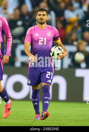 Ilkay Gündogan, DFB 21 im Freundschaftsspiel DEUTSCHLAND - GRIECHENLAND 2-1 in Vorbereitung auf die Europameisterschaft 2024 am 3. Juni 2024 in Nürnberg. Fotograf: Peter Schatz Stockfoto