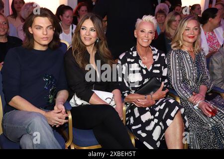 Ernstings Fashion Show im Atlantic Hotel Hamburg Damian Hurley, Elizabeth Hurley, Brigitte Nielsen, Elisabeth Roehm, Ernstings Fashion Show, Atlantic Hotel Hamburg, 11.06.2024 *** Ernstings Fashion Show im Atlantic Hotel Hamburg Damian Hurley, Elizabeth Hurley, Brigitte Nielsen, Elisabeth Roehm, Ernstings Fashion Show, Atlantic Hotel Hamburg, 11 06 2024 Copyright: xEventpressxBecherx Stockfoto