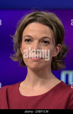 Anna Planken Moderatorin, zu Gast bei - maischberger, Polittalk, TV, Format, mit Moderatorin - Sandra Maischberger, das erste, 11.06..2024, *** Anna Planken Moderatorin , Gast auf maischberger, Polittalk, TV, Format, mit Moderatorin Sandra Maischberger, das erste, 11 06 2024, Copyright: HMBxMedia/UwexKoch Stockfoto