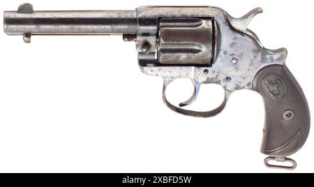 Kleinwaffen, Revolver, Colt Frontier Six Shooter, Kaliber .44 Zoll, 1889, EIGENSCHAFTSFREIGABE Stockfoto