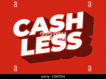 Fahrlässig. Texteffektkonstruktion im 3D-Stil mit guten Farben Stock Vektor