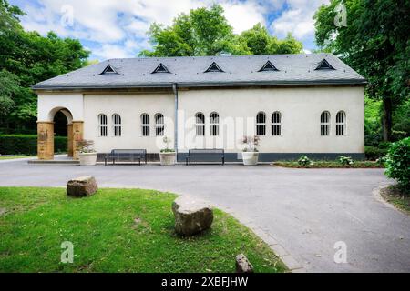 Kolumbarium im alten Trauersaal auf dem melatenfriedhof in köln Stockfoto