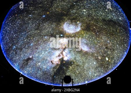 Das Planetarium feierte seine Eröffnung vor 60 Jahren am 20. Juni 1964. Foto am Montag, 27. Mai 2024. Sternbild anlässlich einer Demonstration - 20240527 PD13324 Credit: APA-PictureDesk/Alamy Live News Stockfoto