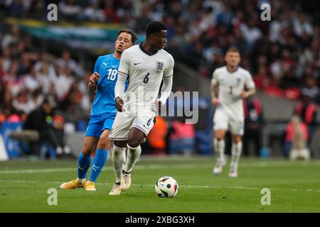 Marc Guehl of England - England / Island, International Friendly, Wembley Stadium, London, UK - 7. Juni 2024 nur zur redaktionellen Verwendung Stockfoto