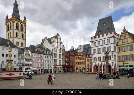 Geographie / Reise, Deutschland, Rheinland-Pfalz, Trier, historisches Stadthaus am Hauptmarkt, Trier, ADDITIONAL-RIGHTS-CLEARANCE-INFO-NOT-AVAILABLE Stockfoto