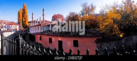 Khan's Palace oder Hansaray im Herbst. Bakhchisaray, Krim Stockfoto