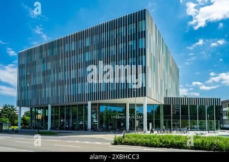 Neubau InformatiKOM, Karlsruher Institut für Technologie KIT. Baden-Württemberg, Deutschland, Europa Stockfoto