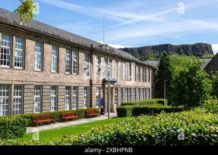 University of Edinburgh, Old Moray House, Canongate, Edinburgh, Schottland Stockfoto