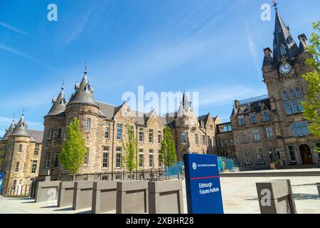 Das Edinburgh Futures Institute ist Teil der University of Edinburgh am Old Royal Infirmary Stockfoto