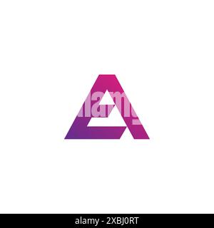 EA Logo Design Vektor. AE-Anfangslogo Stock Vektor