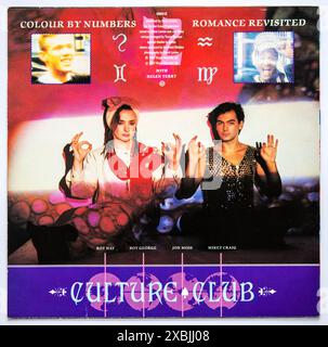 Rückseitencover der 12-Zoll-Single von Victims by Culture Club, die 1983 veröffentlicht wurde Stockfoto