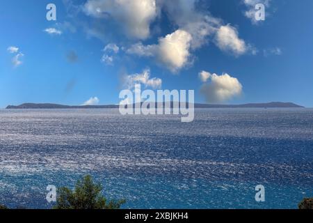 Archipel vor Hyeres im Mittelmeer Stockfoto