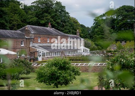 Walmer Castle in der Nähe von Deal und Dover in Kent, Heimat der Lords Wächter der Cinque Ports und der Königin Mutter Stockfoto