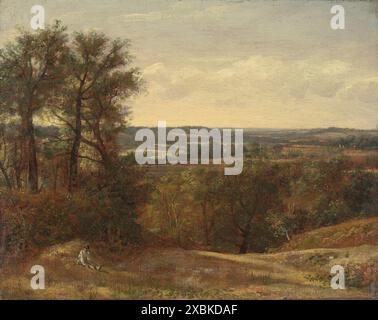 Dedham Vale. John Constable. 1802. Stockfoto