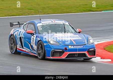 Oskar Dix Porsche Sprint Challenge Great Britain Championship Snetterton Circuit, Norwich, Norfolk, Vereinigtes Königreich 26. Mai 2024 Stockfoto