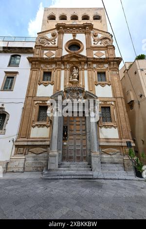 Kirche Santa Maria di Monte Oliveto in Palermo, Sizilien, Italien Stockfoto