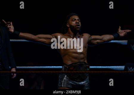 WWE Wrestler Trick Williams NXT Champion Stockfoto