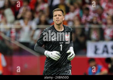 Warschau, Polen. Juni 2024. Wojciech Szczesny aus Polen wurde während des Freundschaftsspiels zwischen Polen und Turkiye bei PEG Narodowy gesehen. Endstand: Polen 2:1 Turkiye. Quelle: SOPA Images Limited/Alamy Live News Stockfoto