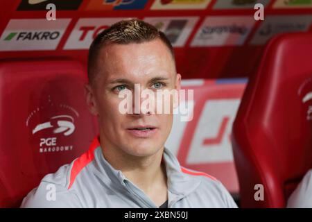 Warschau, Polen. Juni 2024. Lukasz Skorupski aus Polen wurde während des Freundschaftsspiels zwischen Polen und Turkiye bei PEG Narodowy gesehen. Endstand: Polen 2:1 Turkiye. Quelle: SOPA Images Limited/Alamy Live News Stockfoto