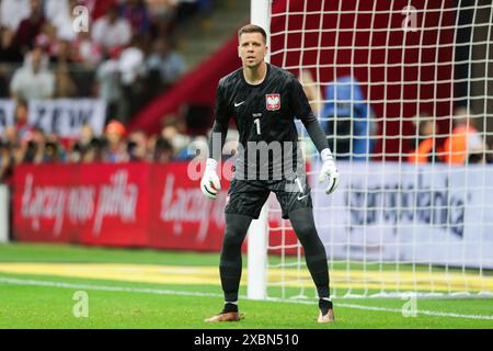 Warschau, Polen. Juni 2024. Wojciech Szczesny aus Polen wurde während des Freundschaftsspiels zwischen Polen und Turkiye bei PEG Narodowy gesehen. Endstand: Polen 2:1 Turkiye. Quelle: SOPA Images Limited/Alamy Live News Stockfoto