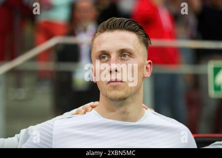 Warschau, Polen. Juni 2024. Marcin Bulka aus Polen wurde während des Freundschaftsspiels zwischen Polen und Turkiye bei PEG Narodowy gesehen. Endstand: Polen 2:1 Turkiye. (Foto: Grzegorz Wajda/SOPA Images/SIPA USA) Credit: SIPA USA/Alamy Live News Stockfoto