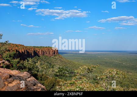 Der Waterberg Plateau Park ist ein Nationalpark im Zentrum Namibias auf dem Waterberg Plateau Stockfoto