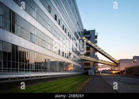 Rotterdam, Niederlande – 12. Juni 2023: Industrielles UNESCO-Weltkulturerbe Van Nelle-Fabrik Stockfoto