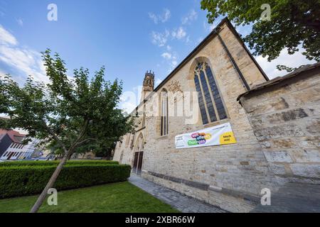 Debatte Staatskirchenvertrag 12062024 -Ansicht vom Evangelischen Augustinerkloster in Erfurt. Apolda Thüringen Deutschland *** Debatte Staatskirchenvertrag 12062024 Ansicht aus dem evangelischen Augustinerkloster in Erfurt Apolda Thüringen Deutschland 120624 LinkedIn-ppb-103 20240613 Stockfoto